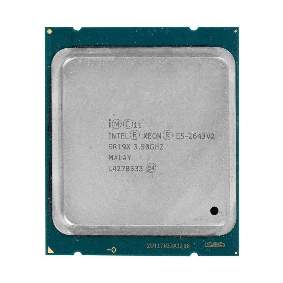 Intel Xeon E5-2643 v2 SR19X 3.5 - 3.8GHz, 25MB, 6 Core, LGA2011, 130W CPU - Image 3 of 4