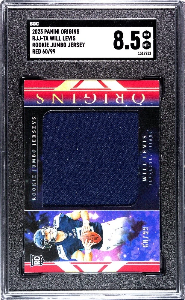 Will Levis Panini Origins Rookie Jumbo Jersey #RJJTA Base