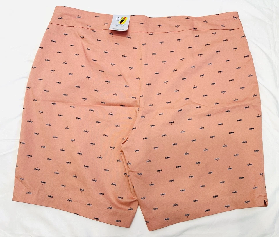 Новый с Ярлыками CROFT & BARROW женщин высоты стрекоза Бермуды шорты плюс размер 26 Вт обычный - Изображение 2 из 4