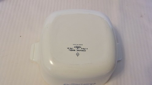 Corning Ware P-13/4-B 1.75 Quart Casserole Bowl Blue Cornflower Pattern (NO Lid) - Picture 6 of 6