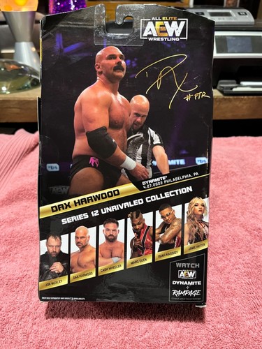 AEW Unrivaled Series 12 Dax Harwood Wrestling Action Figure #104 - Imagen 2 de 2