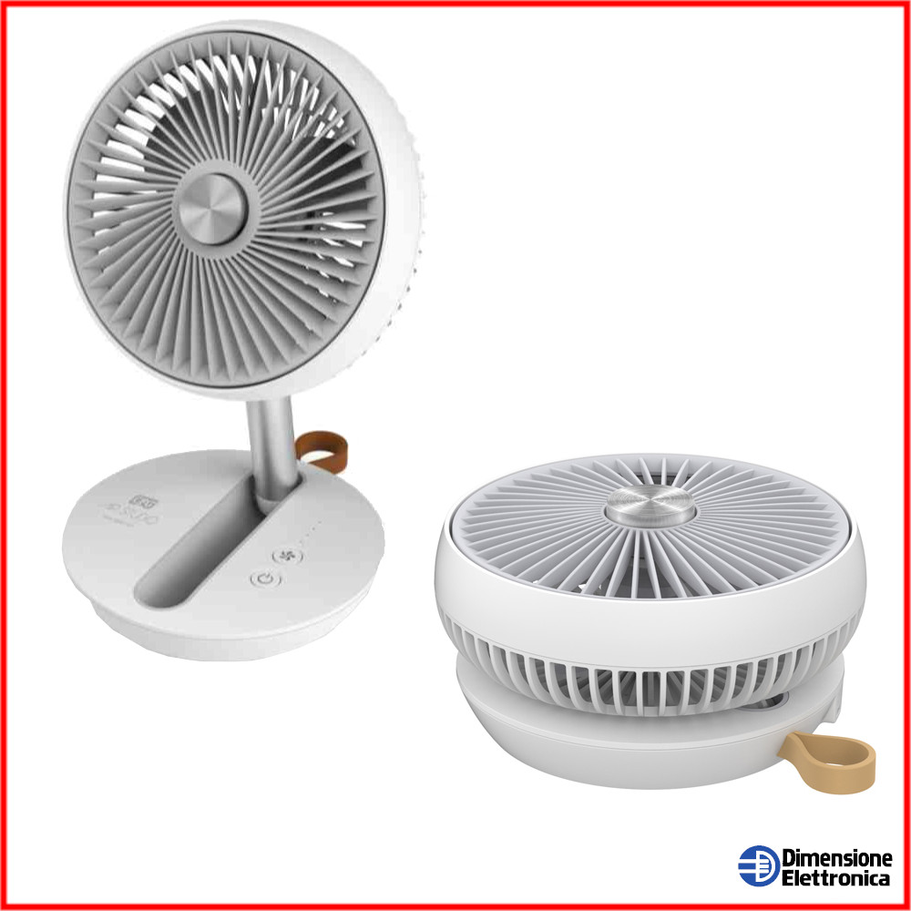 Ventilatore da Tavolo Ricaricabile CFG AIR STUDIO