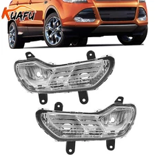 Front Fog Lights Bumper Lamp For Ford Escape Kuga 2013 2014 2015 2016 Left+Right
