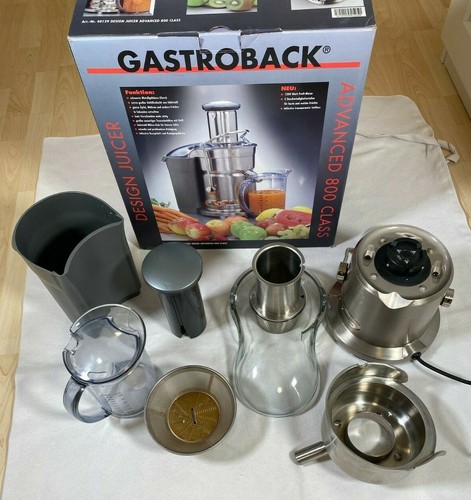 GASTROBACK 40151 Design Multi Juicer Digital Entsafter