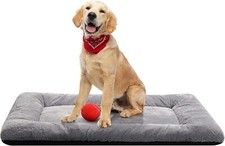 Dog Beds Crate Pad for Medium/Large Dogs Fit 36"x23", Ultra Soft, Washable S17