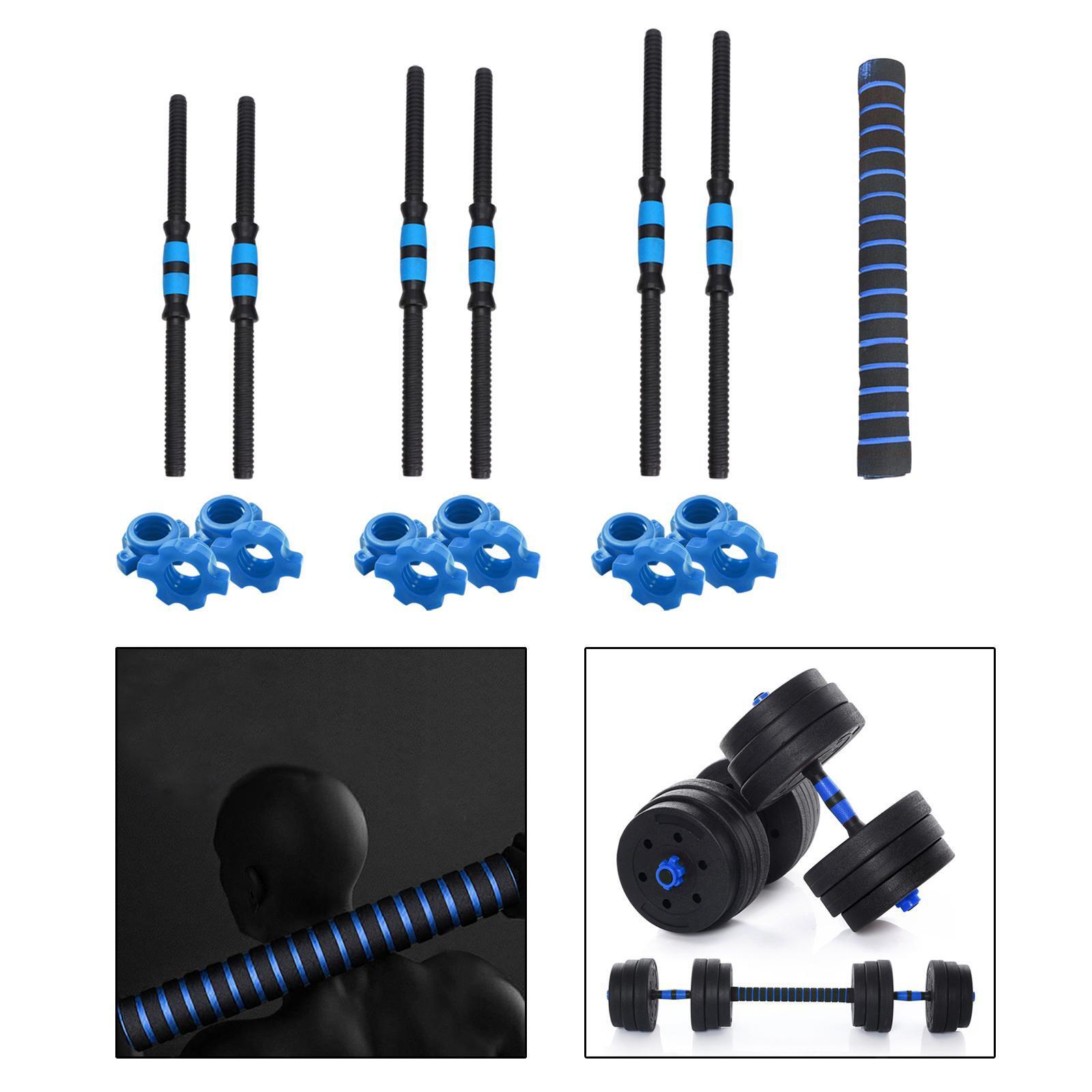 Kits de barres d'haltères réglables en acier de levage d'haltères pour
