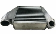 Top Mount Polished Hi FLow Intercooler Kit for 08-14 Impreza WRX Legacy Forester