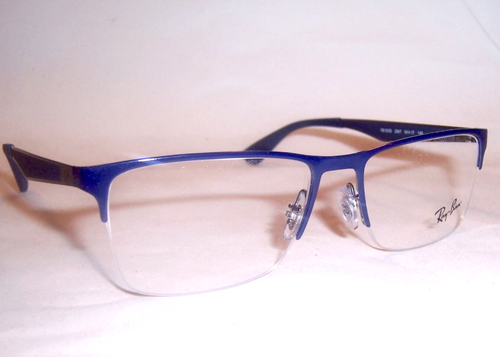 RAY BAN RB 6335 2889 NAVY BLUE EYEGLASSES RX RB6335 54-17-145 MM BRAND NEW - Picture 6 of 7