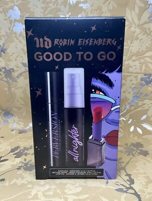 Urban Decay Good To Go Robin Eisenberg - Mascara Setting Spray Lippenstift Trio.