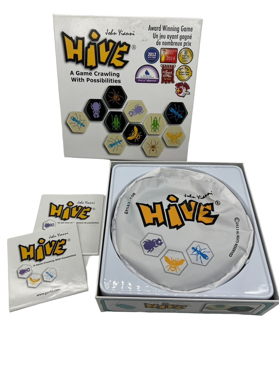 Hive Board Game John Yianni Gen42 Smart Zone Insects Portable