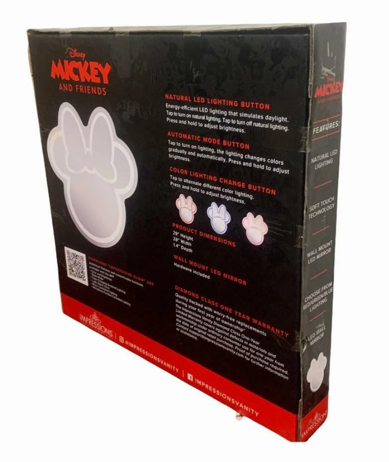 MINNIE MOUSE LED WALL MIRROR survey.khl.ru