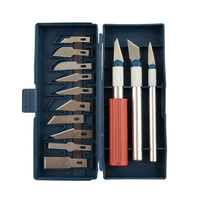16pc Hobby Razor Knife Set w/Blades w/Case (Exacto Blades fits knife ...