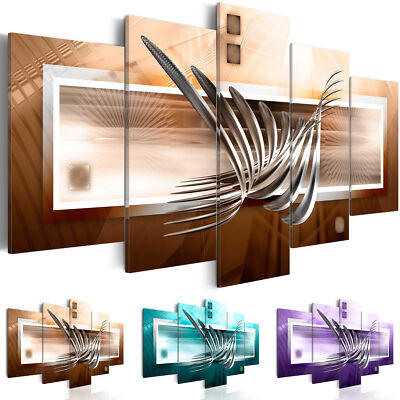 ABSTRACT Canvas Wall Art Image Photo Print a-A-0011-b-n