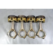 2010-2011 BMW F10 550i E70 50iX N63 V8 Bank 2 Piston and Connecting Rod Set of 4