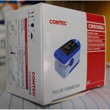 Contec Deluxe Pulse Oximeter Blood Oxygen Level Monitor-CMS-50DA