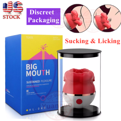 #ad #ad Upgranded Waterproof Clit Licking Vibrator Tongue Sucking Nipple Licker Woman $18.99