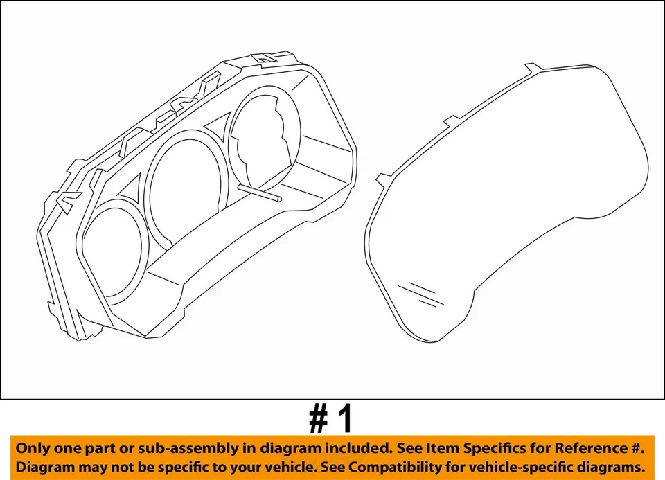 Medidor de velocímetro usado se adapta a: Nissan Máxima 2013 clúster analógico MPH grado B Foto 4 de 4
