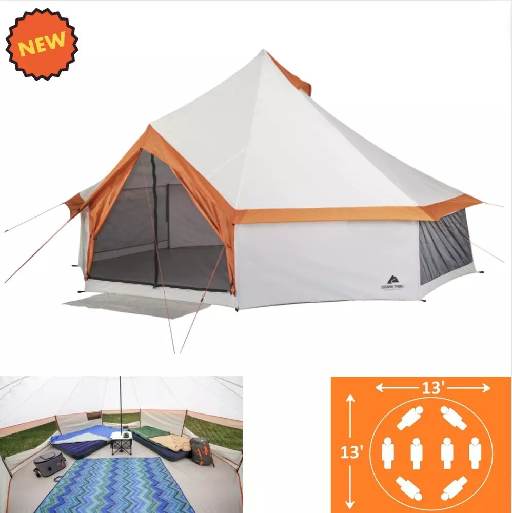 Carpa Tienda De Campaña Para 8 Personas Tienda De Campaña Lluvia Mosca 8 Personas Espaciosa