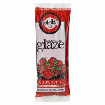1 Lb Strawberry Glaze || Dessert Fruit Syrup || Use in Pies Shortcake Cheesecake