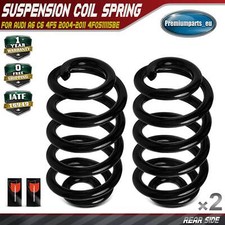 2x Coil Springs Rear Side for Audi	A6 C6 4F5 2004-2011 4F0511115BE 4F0511115BF