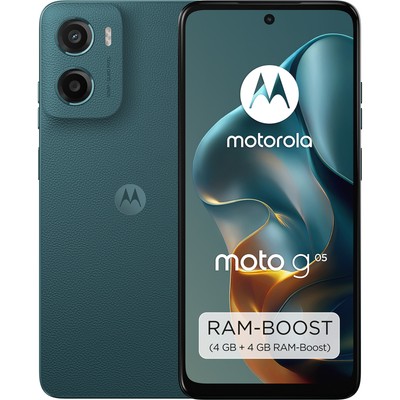 Motorola moto g05 64GB, Handy, blaugrün