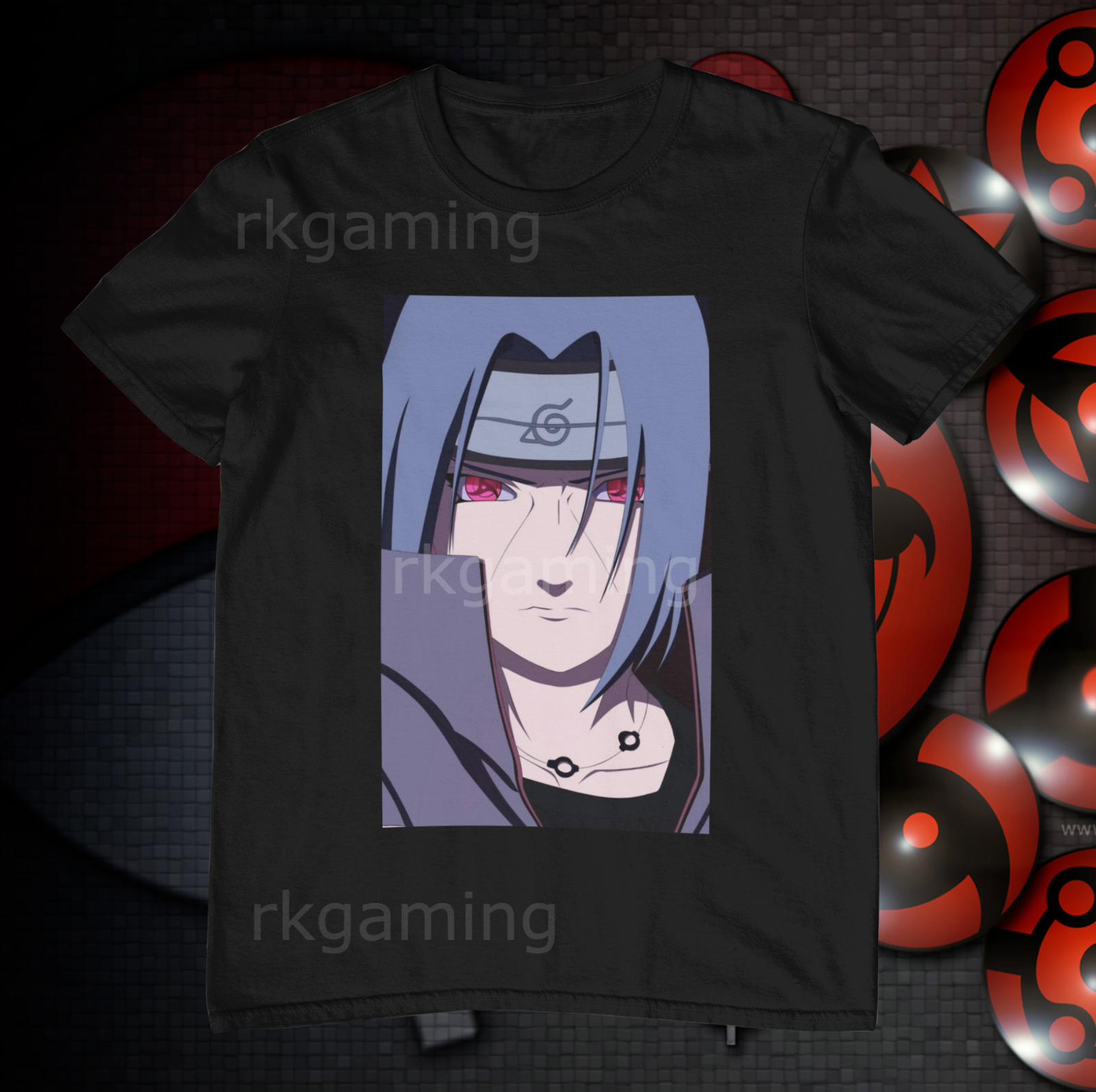 Naruto anime cartoon children's t-shirt Uchiha Sasuke Itachi