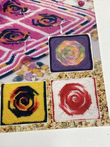 Lollipop Lollipop Baby Afghan Crochet Pattern Needlecraft Shop - Picture 3 of 6