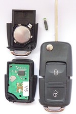 Funk Schlüssel 433,9 MHZ ID48 Fernbedienung 1J0959753AG V.-W BORA GOLF 4 POLO T4