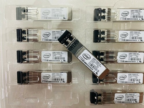 10PCS INTEL AFBR-703SDZ-IN2 E10GSFPSR10GbE SFP+ 10GBASE-SR module Transceiver - Picture 4 of 4