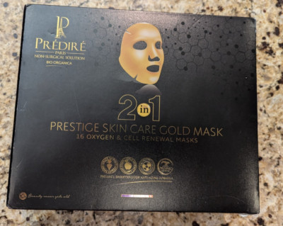 2in1 Prestige Skin Care Gold Mask 16 masks