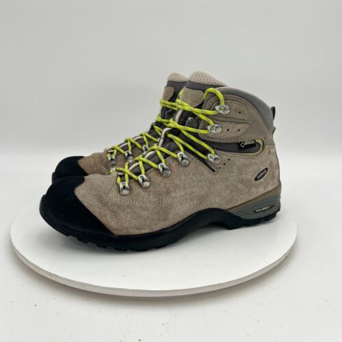 Asolo Tacoma GV Goretex Women Size 7.5 Brown Leather Vibram Sole Hiking Boot