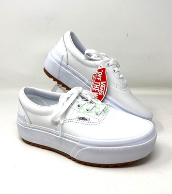 low top leather vans