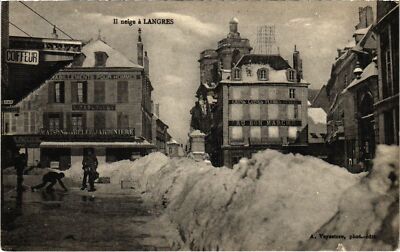 CPA Snow a LONGRES (995265)