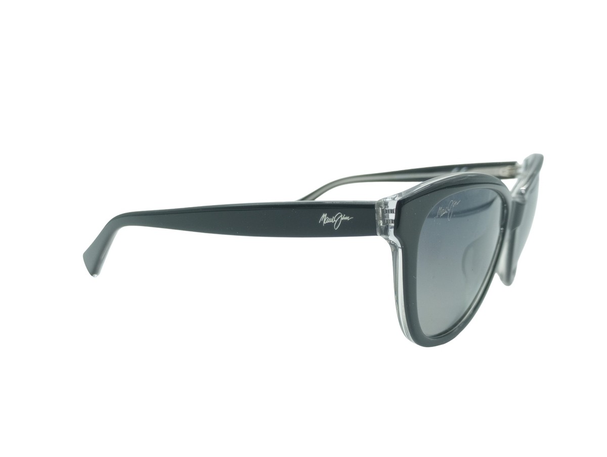NEW Maui Jim Canna GS769-02K Black Frame/Neutral Grey Polarized