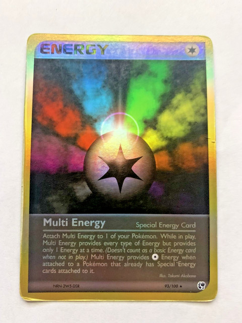 Multi Energy [Reverse Holo] #93 (Sandstorm (2003))