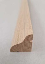 Oak Hardwood Weather Board Reversible Timber Wooden Bar 900mm Weatherboard Drip