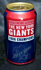 BUD LIGHT (NFL) - 2015 - 1986 Champions New York Giants - Super Bowl XXI