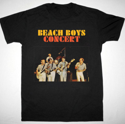 The Beach Boys   Beach Boys Concert Black All Size Shirt