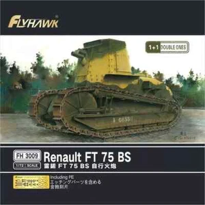 Flyhawk FH3009 1/72 Renault FT 75 BS Kit modèle en plastique WAR WWII GAMES