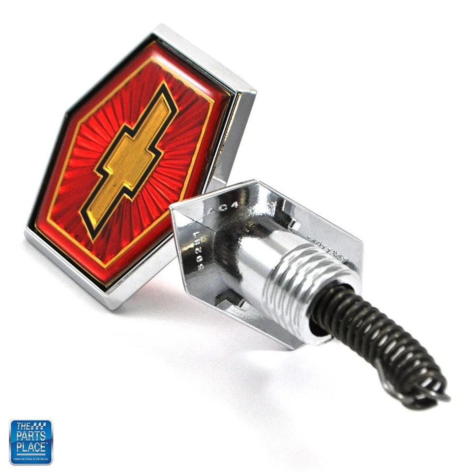 Chevy Malibu El Camino 1980-1987 panel de cabecera capó adorno emblema GM 14011341 Foto 3 de 3