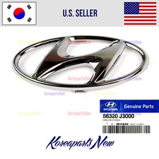 Front Grille Emblem H 86320j3000 Genuine Fits Hyundai Veloster 2019-2021