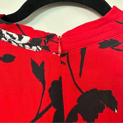 Yumi Kim Shore Thing Dress Long Sleeve V-Neck Floral Print Flowy Dress Sz S NWT - Picture 7 of 11