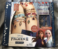 Frozen 2 Disney Make it Real Elements Jewelry Set 84 PCs.