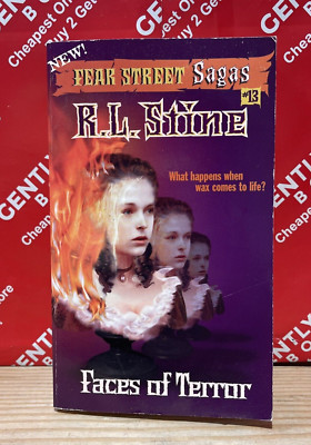R.L. Stine Fear Street Sagas #13 - Faces of Terror paperback 1998