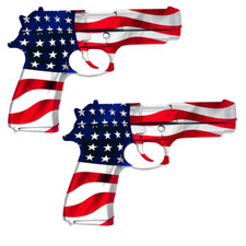 Usa Flag Gun Stickers -car Truck Bumper Vinyl Decal America 2nd Amendment Fs2061 Usa Flag Gun Stickers -car Truck Bumper Vinyl Decal America 2nd Amendment Fs2061