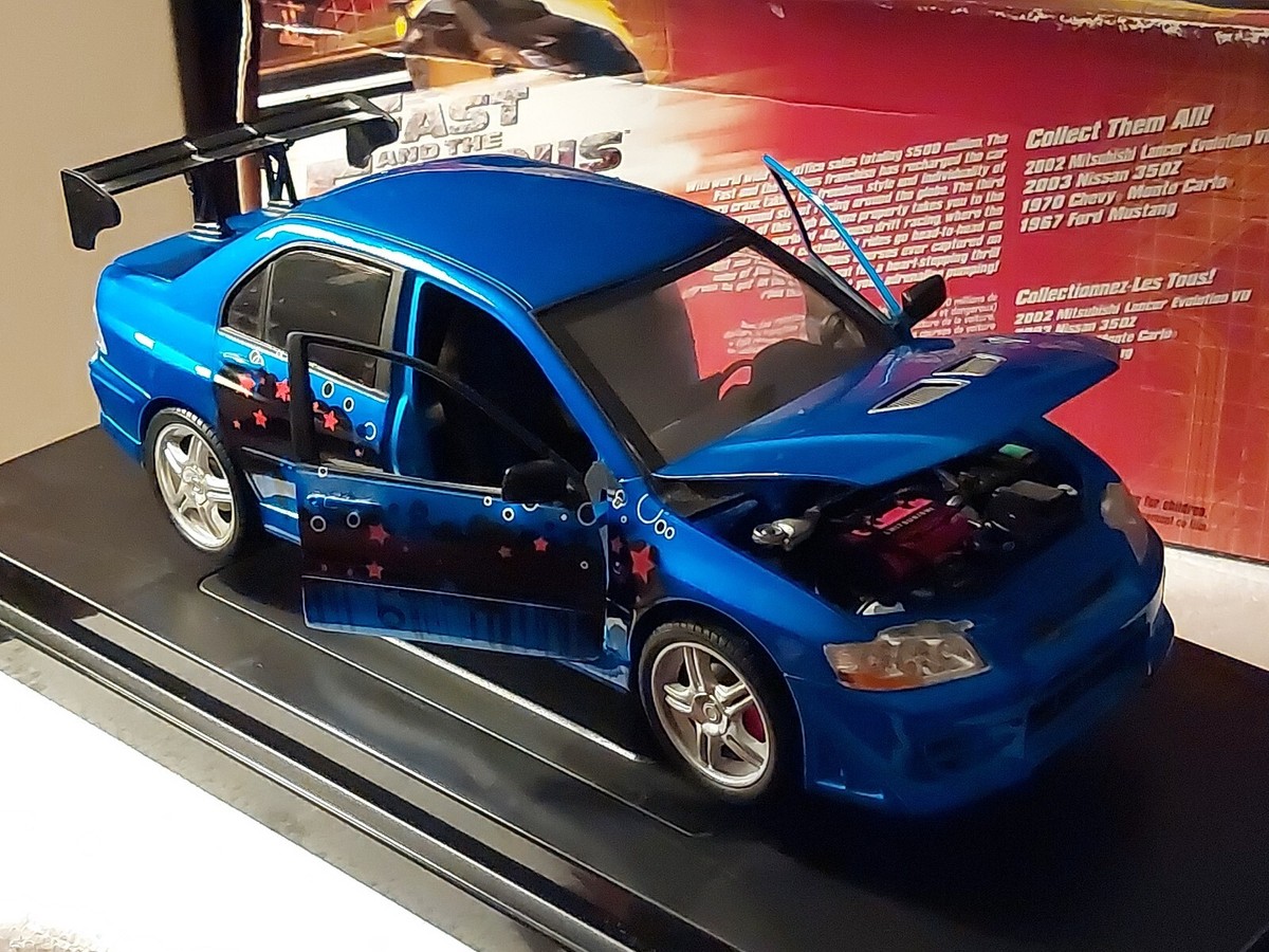 TOKYO DRIFT BLUE THE FAST & THE FURIOUS 2002 MITSUBISHI TOKYO DRIFT BLUE THE FAST & THE FURIOUS 2002 MITSUBISHI