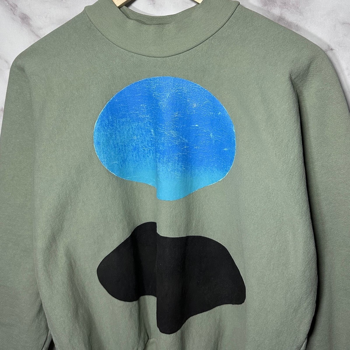 Jesus Is King クルーネックスウェット Rare Kanye West YEEZY Jesus Is King Vinyl Crewneck