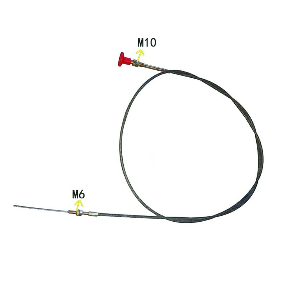 Bike Choke Cable, Adjustable Length Options, Strong and Sturdy