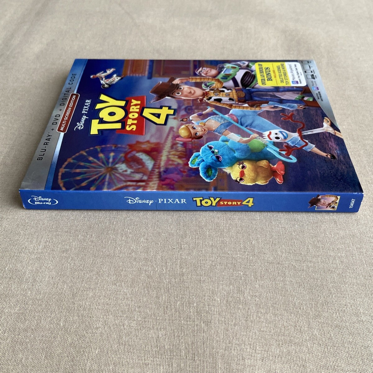 Disney Pixar: Toy Story 4 (Blu-ray & DVD & Digital 2019 NEW