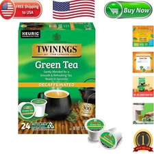 Smooth & Enticing Decaf Green Tea K-Cup Pods (24 Count) - Perfect for Iced Tea